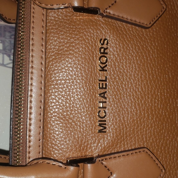 Michael Kors Cognac Lambskin Speedy - Picture 3 of 11